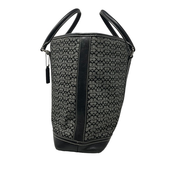 Coach Signature C Logo Business Satchel Tote Bag Mini C  Signature - Picture 8 of 16